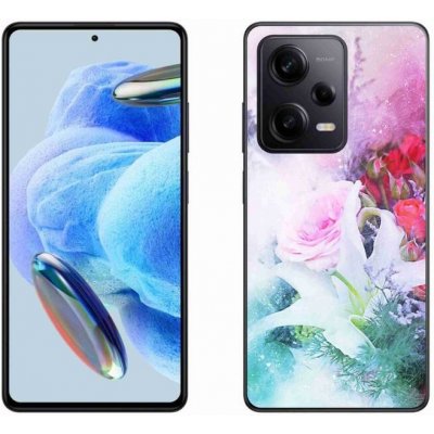 Pouzdro mmCase Gelové Xiaomi Redmi Note 12 Pro+ 5G - květiny 4 – Zboží Živě