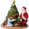 Vánoční dekorace VILLEROY & BOCH Christmas Toys Svícen Rozdávání dárků 14 cm