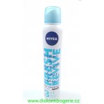 Nivea Fresh & Mild Dark Hair Tones suchý šampon pro tmavé odstíny vlasů 200 ml pro ženy