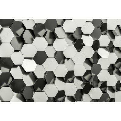 WEBLUX 179876377 Samolepka fólie hexagon geometric background geometrické pozadí šestiúhelníku rozměry 145 x 100 cm – Zboží Mobilmania