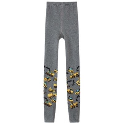 Wolf chlapecké punčochové legíny šedá P2418 – Hledejceny.cz