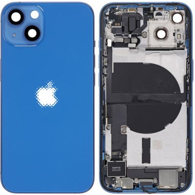 Kryt Apple iPhone 13 Zadní Housing s Malými Díly modrý – Zboží Mobilmania