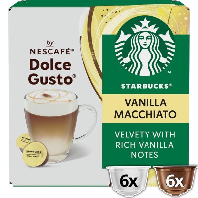 Starbucks Nescafé Dolce Gusto Madagaskar Vanilla Macchiato 12 ks – Hledejceny.cz