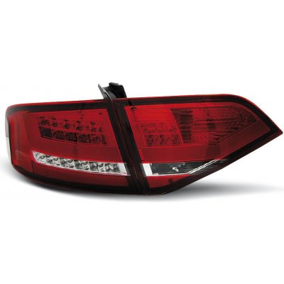 TUNING TEC Zadní světla Audi A4 B8 8K Lim. 07-11 - červené/krystal LED od 8  890 Kč - Heureka.cz