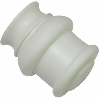 Gardinia Držák pro vitrážní tyčky Nevada bílý 1 ks, pr. 12 mm, 3 cm – Hledejceny.cz