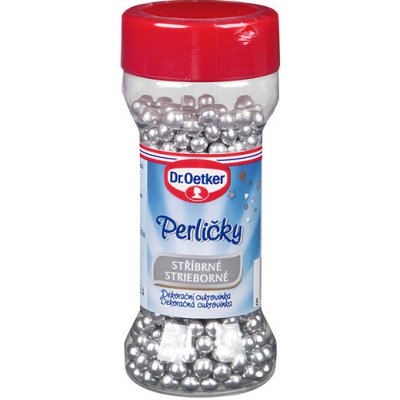 Dr. Oetker Kuličky stříbrné bílé 65 g – Sleviste.cz