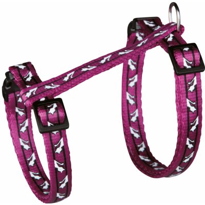 Trixie Postroj s vodítkem pro kočky nastavitelný 27 - 46 cm x 10 mm x 1.2 m – Zboží Dáma