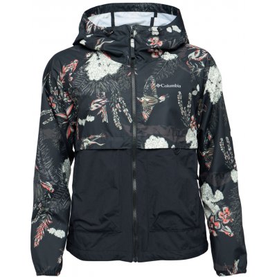 Columbia Spire Valley Printed Winbreaker černá – Sleviste.cz