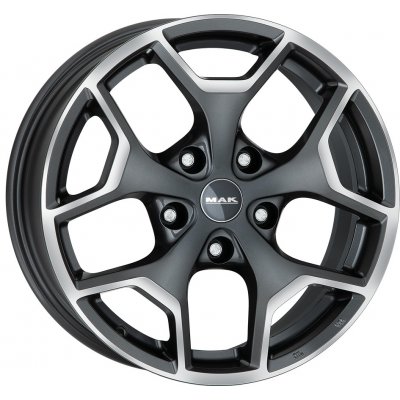 MAK Liberty 7,5x18 5x108 ET39 gunmetal mirror