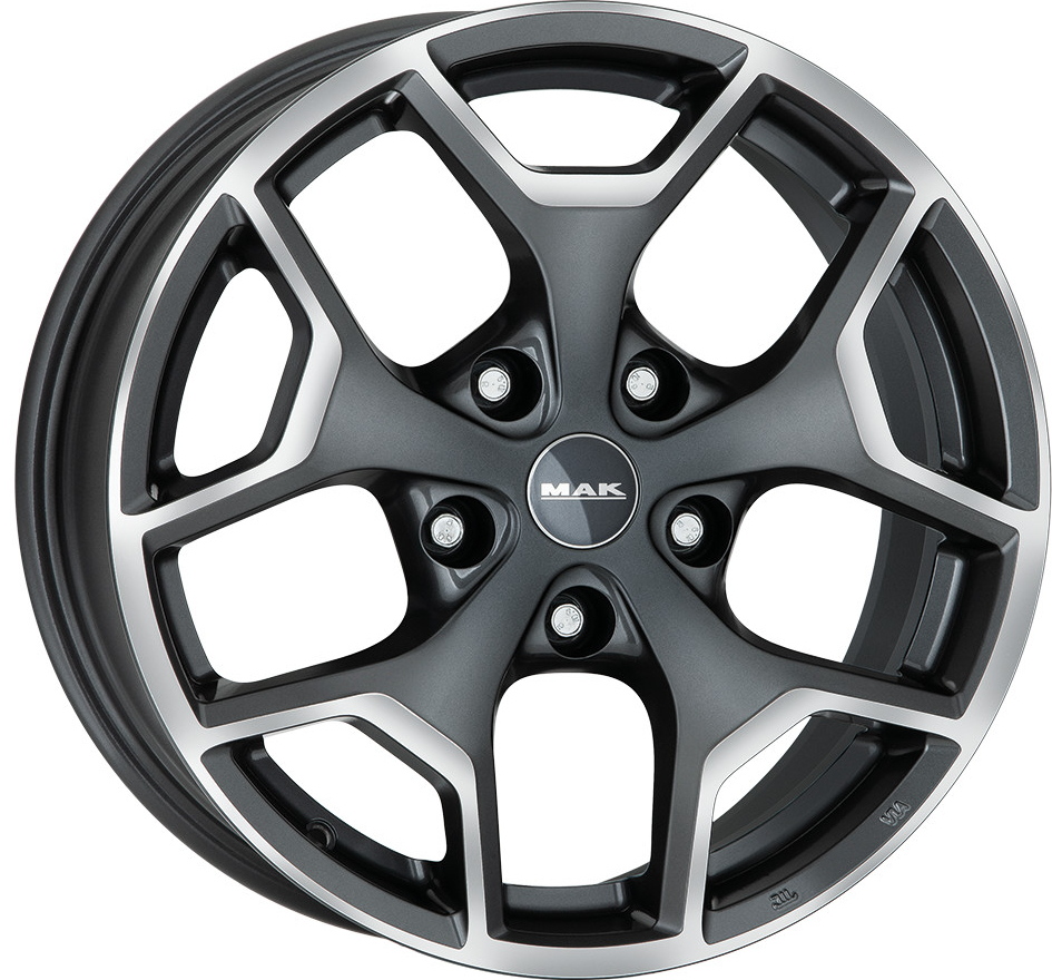 MAK Liberty 7,5x18 5x108 ET39 gunmetal mirror