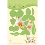 Vyřezávací a embosovací kovová šablona Leabilities Orchidea 9 ks – Hledejceny.cz