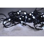 Světelný řetěz 20 LED 3m 3x AA bílé světlo zelený kabel – Hledejceny.cz