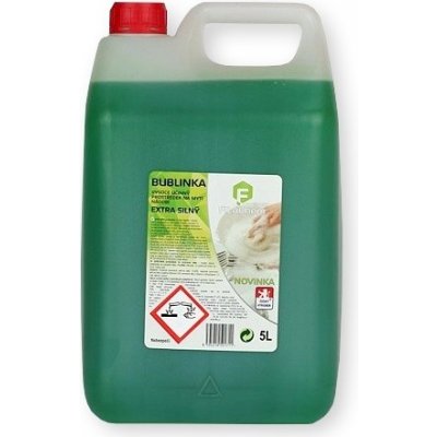 Fika Tekutý mycí prostředek na nádobí Bublinka 5 l – Hledejceny.cz
