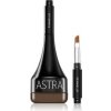 Přípravky na obočí Astra Make-up Geisha Brows gel na obočí 02 Brown 2,97 g