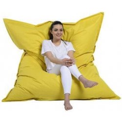 Atelier del Sofa Garden Bean Bag Giant Cushion 140x180 žlutá