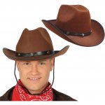 Hnědý kovbojský klobouk – Zboží Mobilmania