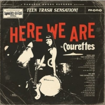 COURETTES - Here We Are The Courettes CD