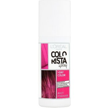 L'Oréal Colorista Spray barva na vlasy ve spreji Hot Pink 1-Day Color 75 ml