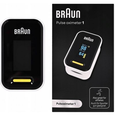 BRAUN 1 YK-81CEU Pulsní oxymetr s OLED displejem – Zboží Dáma