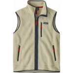 Patagonia M's Retro Pile Vest pelican w/smolder blue – Sleviste.cz