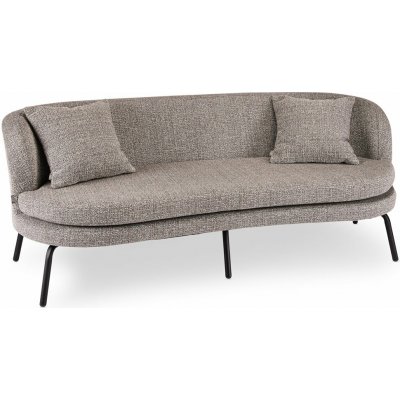 Stern Noa 189x77x71 cm rám lakovaný hliník černý Mélange grey rychleschnoucí výplň – Hledejceny.cz