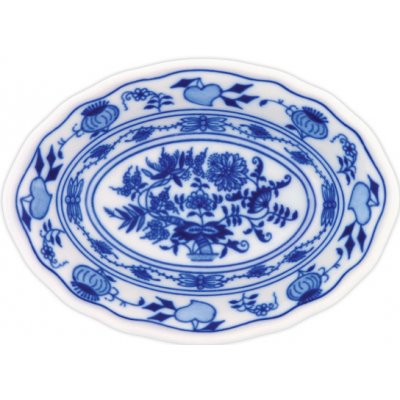 Český porcelán Dubí Cibulák miska raviere oválná 10372 18 cm – Hledejceny.cz