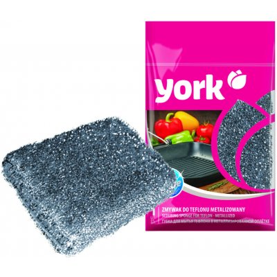 YORK Drhnoucí houbička na teflon metalizovaná 1 ks – Hledejceny.cz