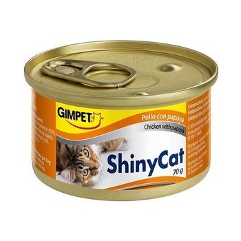 Gimborn Gimpet kočka Shiny Cat kuře papája 2 x 70 g