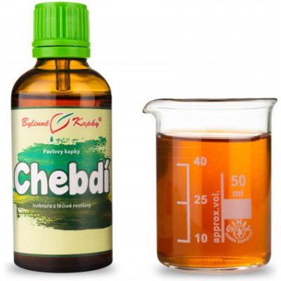 Chebdí - bylinné kapky (tinktura) 50 ml