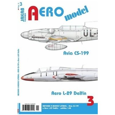 AEROmodel 3 Avia CS-199 a AERO L-29 Delfín – Zboží Mobilmania