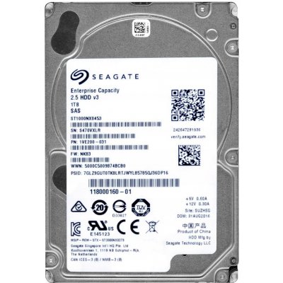 Seagate Exos 7E2000 1TB, ST1000NX0453