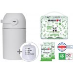 Magic Koš na pleny White plenky a ubrousky Bamboolove – Zboží Dáma