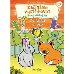 začínáme vystřihovat zvířátka v lese