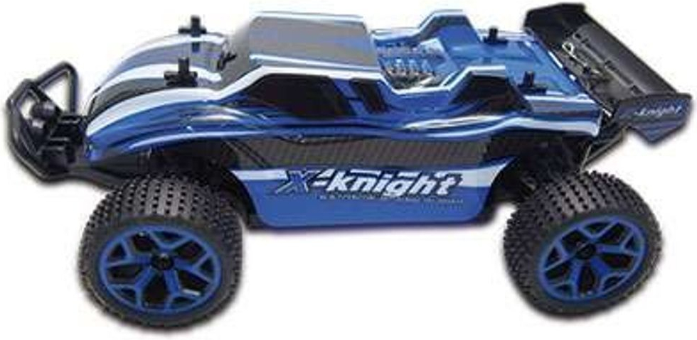 Amewi X-Knight Truggy FIERCE RTR 4WD Modrá 1:18