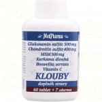 MedPharma Glukosamin chondroitin MSM 67 tablet – Hledejceny.cz