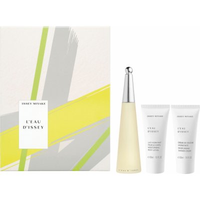 Issey Miyake L'Eau D'Issey Woman EDT 50 ml + sprchový gel 50 ml + tělové mléko 50 ml dárková sada