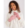 Italy Moda hladké rukavice at-rk-2370.99-light pink