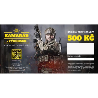 Dárkový poukaz v hodnotě 500,- Kč (ELEKTRONICKÝ) – Hledejceny.cz