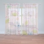 Sablio Záclony Barevné obrázky: 2ks 150x250cm – Hledejceny.cz