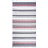 Trade Concept osuška Fouta s třásněmi stripes red 90 x 170 cm