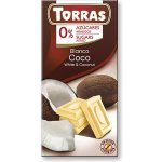Torras bílá s kokosem 75 g – Zbozi.Blesk.cz