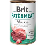 Brit Paté & Meat Dog Venison 400 g – Zbozi.Blesk.cz