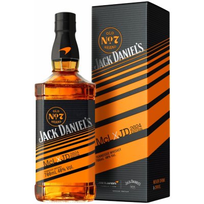 Jack Daniel's McLaren Limited Edition 2024 40% 0,7 l (karton) – Hledejceny.cz