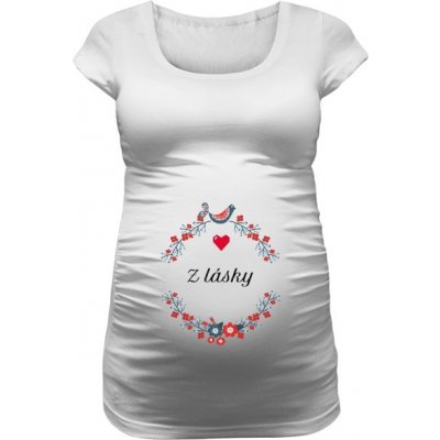 Tričko s potiskem Folklór dámské bílá – Hledejceny.cz
