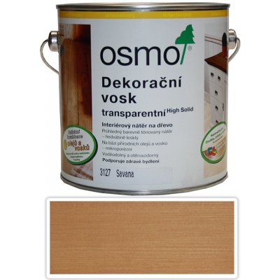 OSMO Dekorační vosk transparentní 2,5l Savana – HobbyKompas.cz