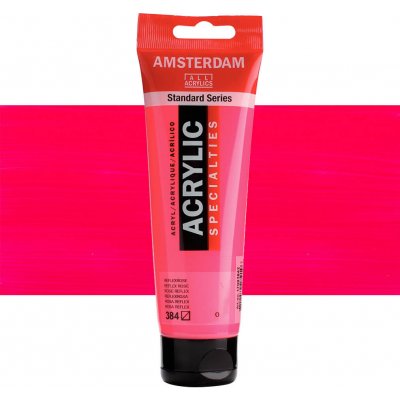Amsterdam Standard akrylová barva 120 ml 384 Reflex Rose – Zboží Dáma
