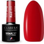 Claresa gél lak RED 419 5 g – Zboží Dáma