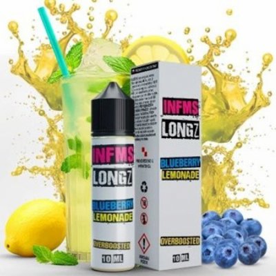 Infamous LongZ Shake & Vape Blueberry Lemonade 10 ml – Zboží Dáma