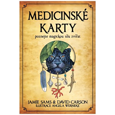 Medicinské karty - Poznejte magickou sílu zvířat - Kniha + 52 karet - David Carson – Hledejceny.cz