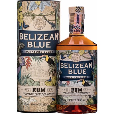 Belizean Blue Signature Blend 40% 0,7 l (kazeta) – Hledejceny.cz